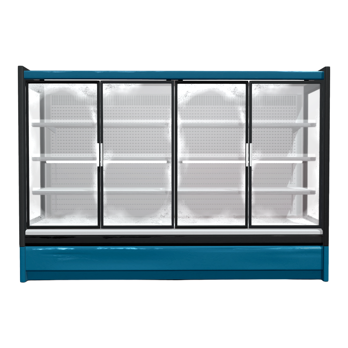 Glass display cabinet for restaurant window display cabinet