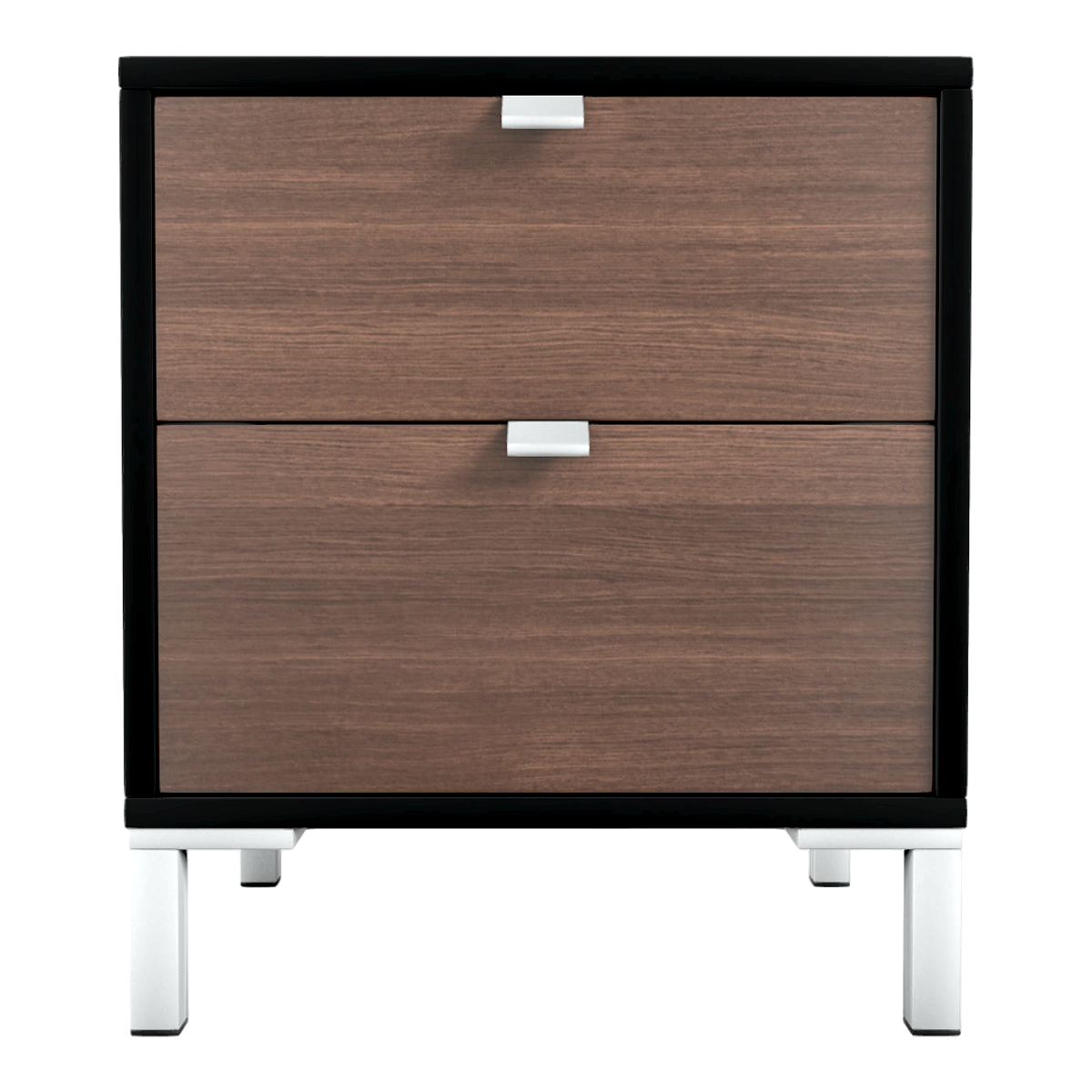 Walnut Bedside Cabinet Modern Simple Bedroom Storage Bedside Cabinet