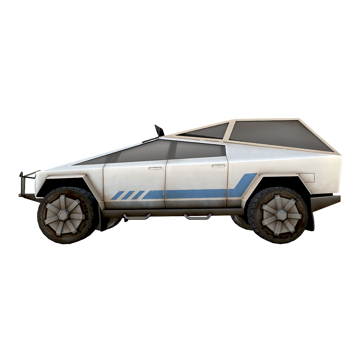 Enhanced modified version of the electric pickup truck Cybertruck Ultra