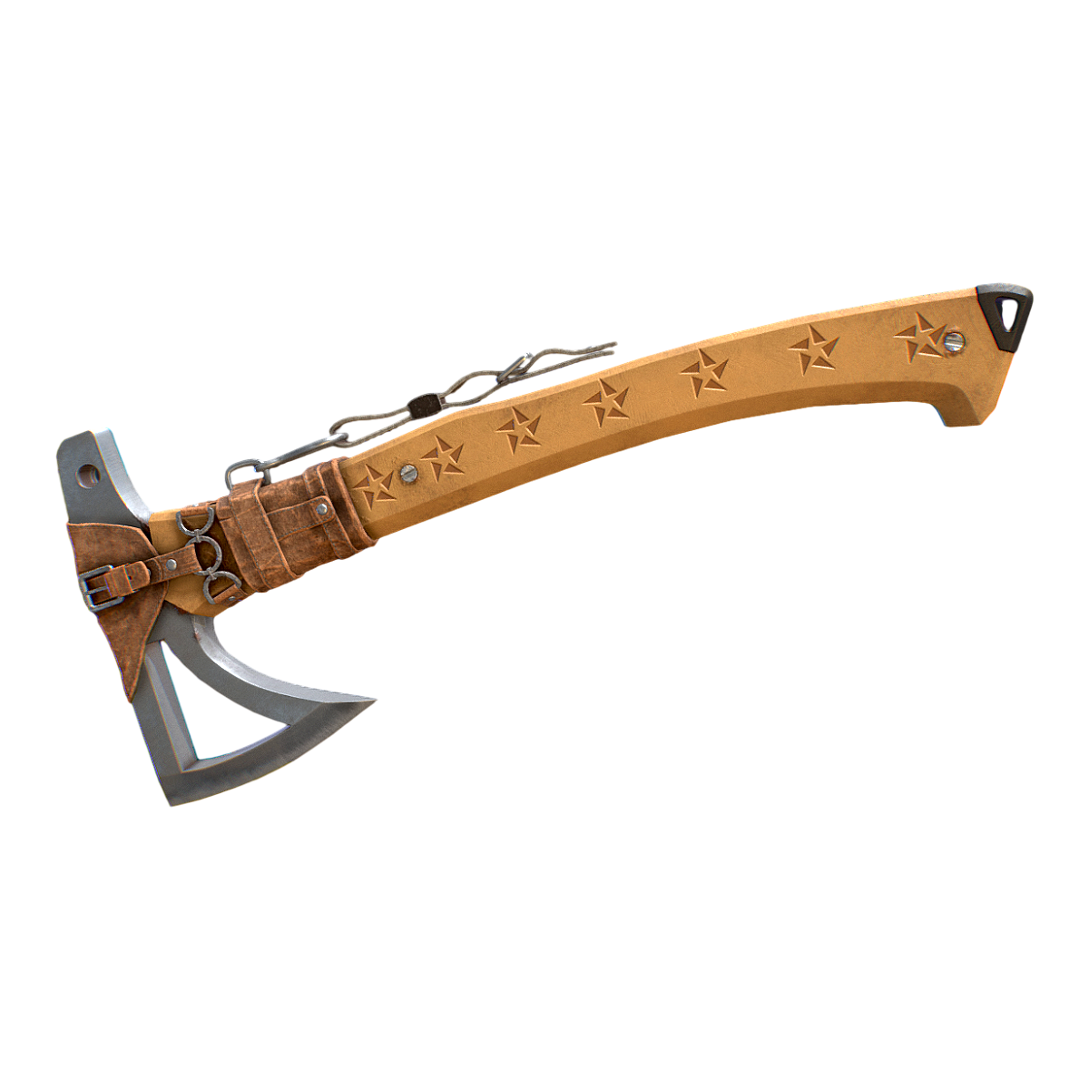 The axe in the action game "The Gone Light"