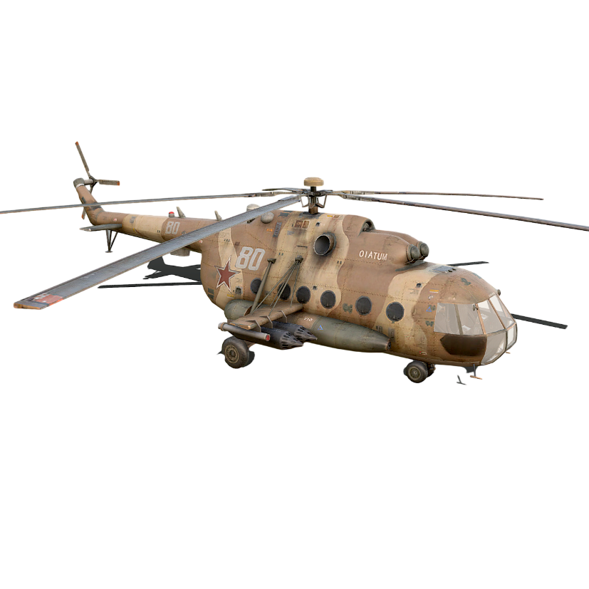Soviet/Russian Mi-8 helicopter