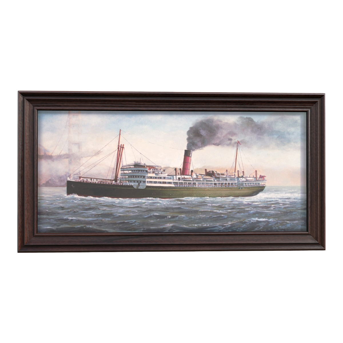 Oil painting wall painting "Titanic"
