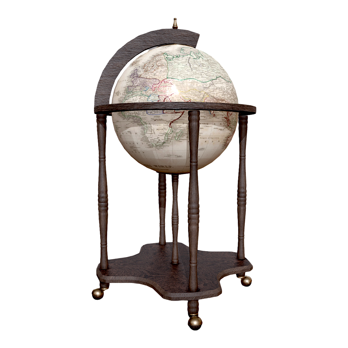 Antique Globe