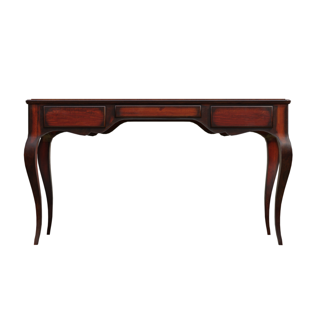 Redwood dressing table, foyer table, entrance desk, desk leader table