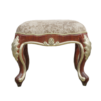 European style solid wood dressing stool, shoe changing stool, Guzheng new stool, makeup stool, carved shoe changing chair