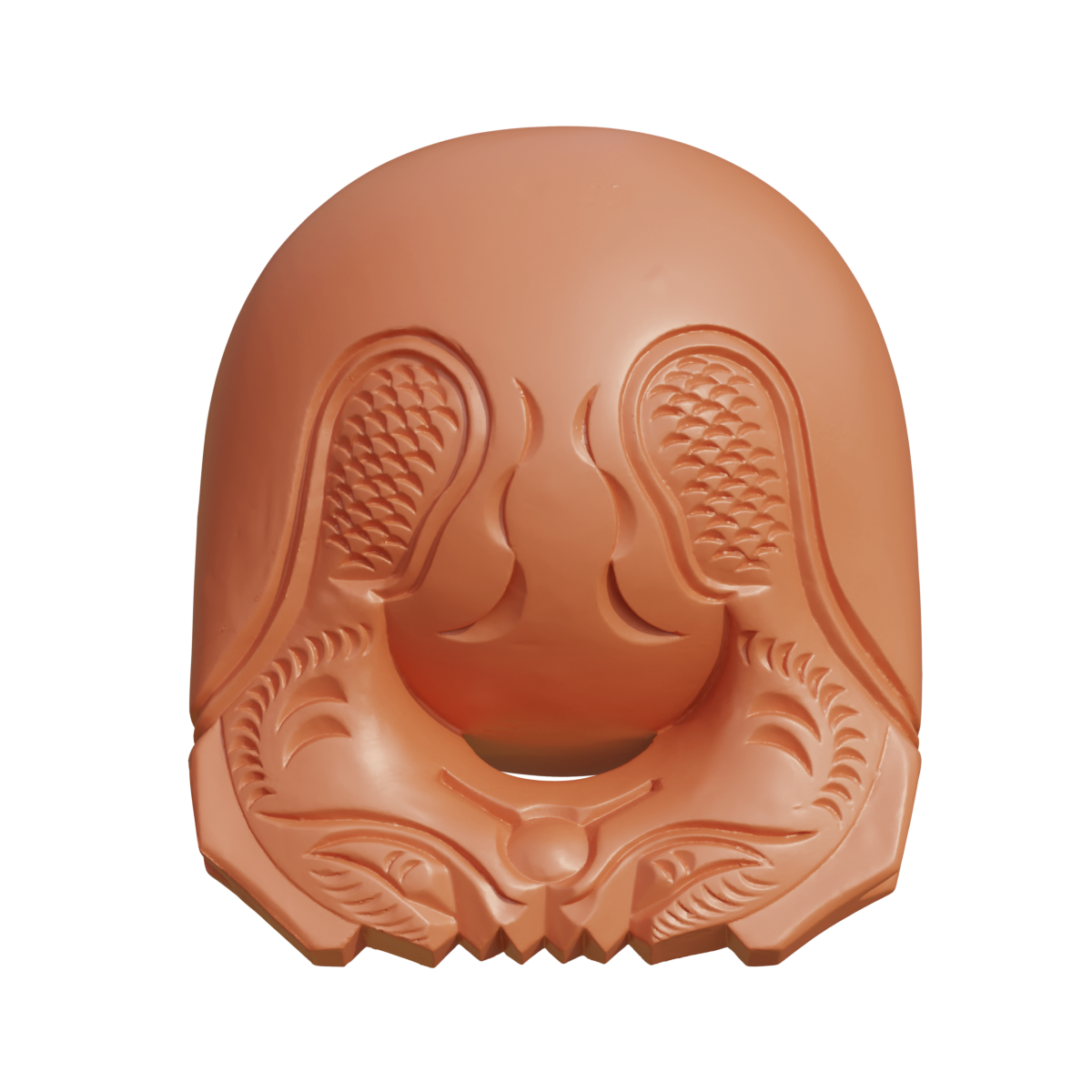 Zen meditation tools, Buddha tools, wooden fish, Guinan wood, solid wood, carved wooden fish