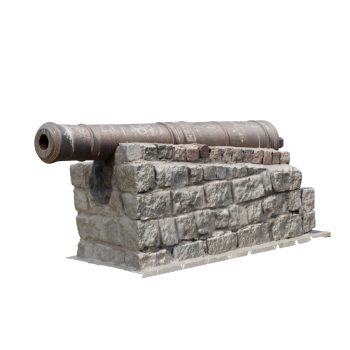 Photogrammetry of ancient artillery, turrets, and cannons