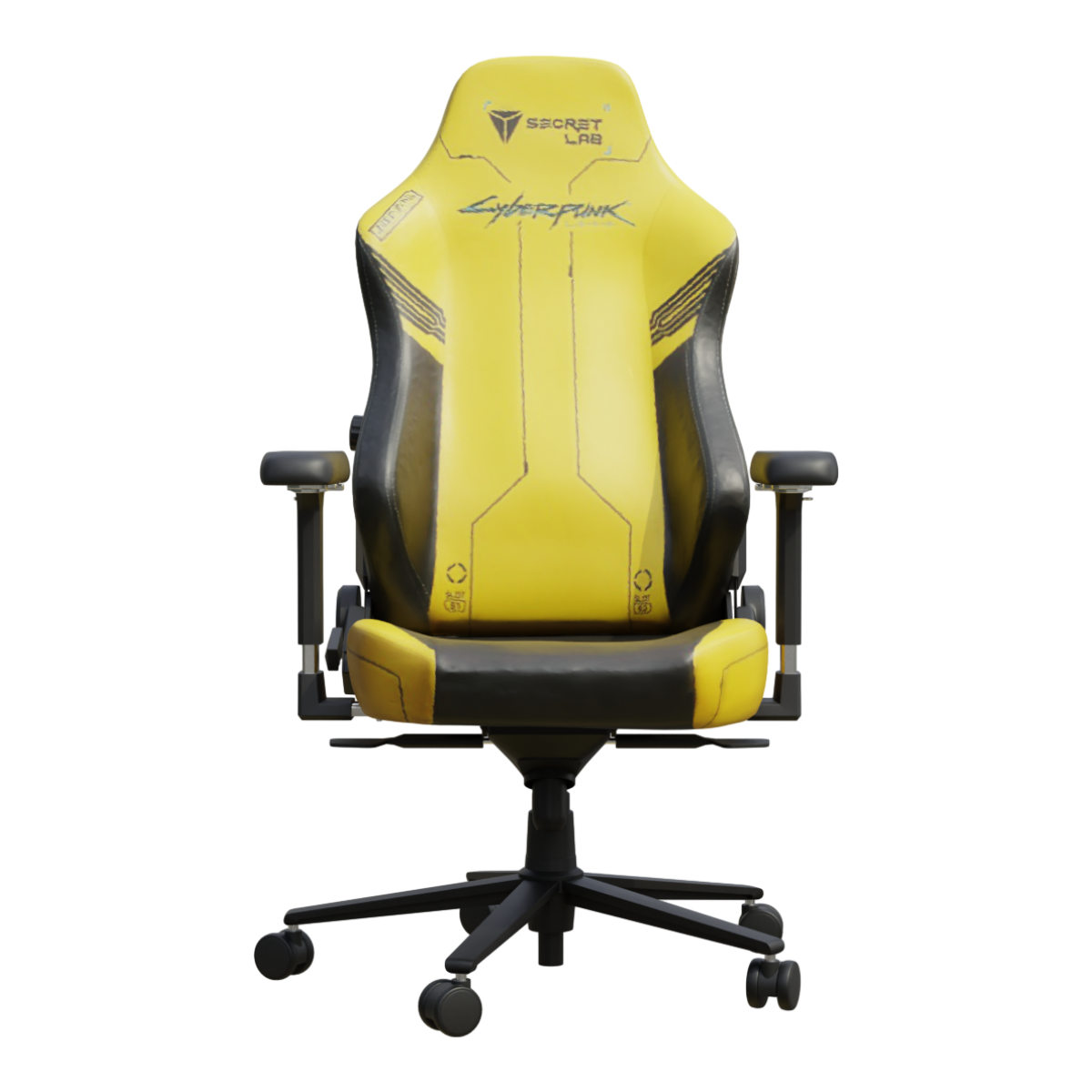 E-sports chair, gaming chair, home backrest, computer chair, lift chair, yellow and black