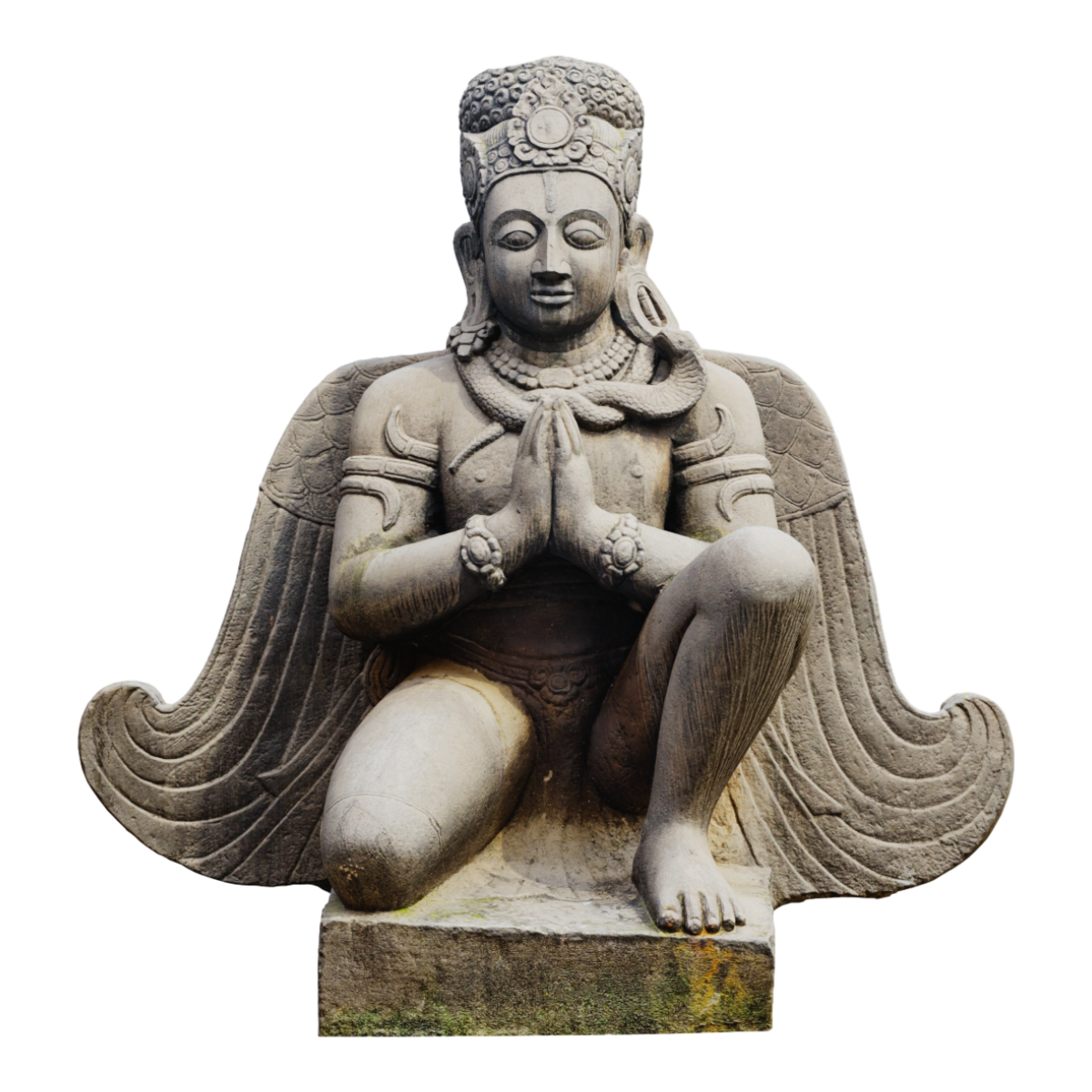 Nepal's ancient stone carving eagle