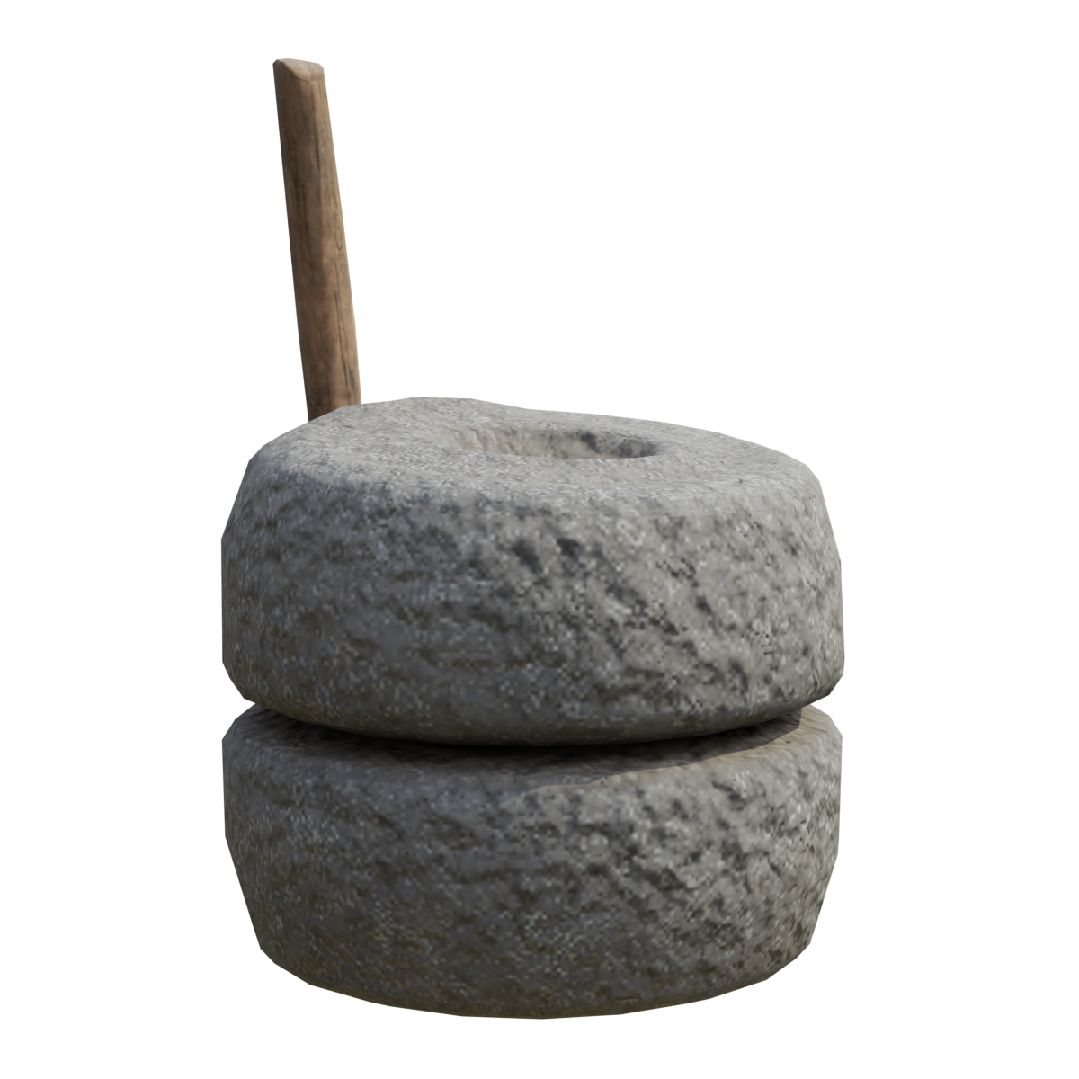 Small stone mill, household grinding disc, old stone mill, bluestone stone mill, handmade mini stone mill