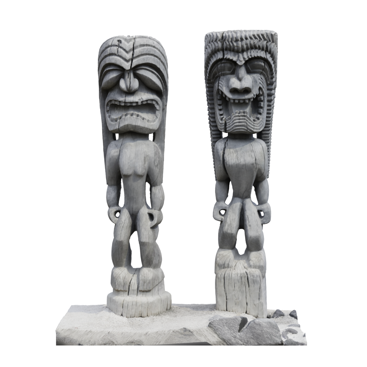 Kiei&H ā l ō Wood Carvings on the Island of Hawaii