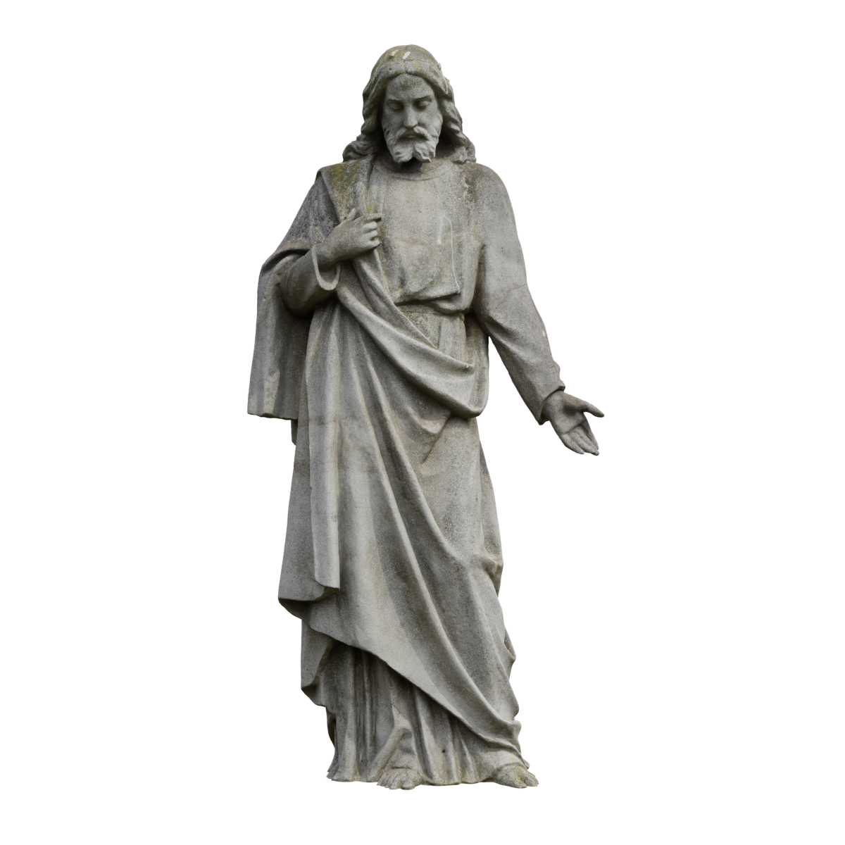 The statue of Jesus Christ in Vienna Central Cemetery