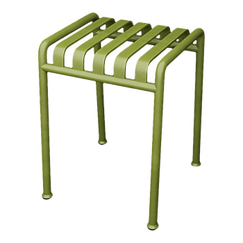 Patio Small Metal Low Stool