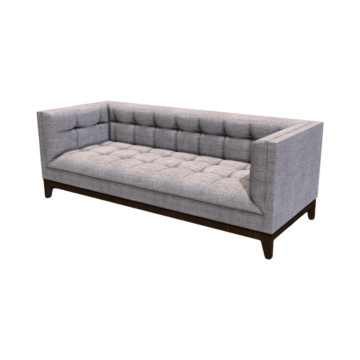Modern Style Cotton Square Sofa