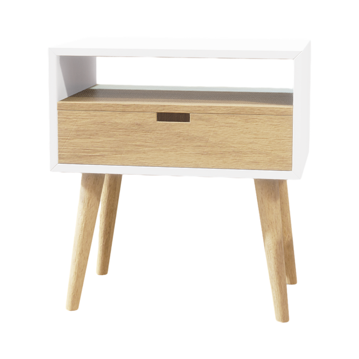 Modern Comfortable Wind Solid Wood Bedroom Kit TV Cabinet