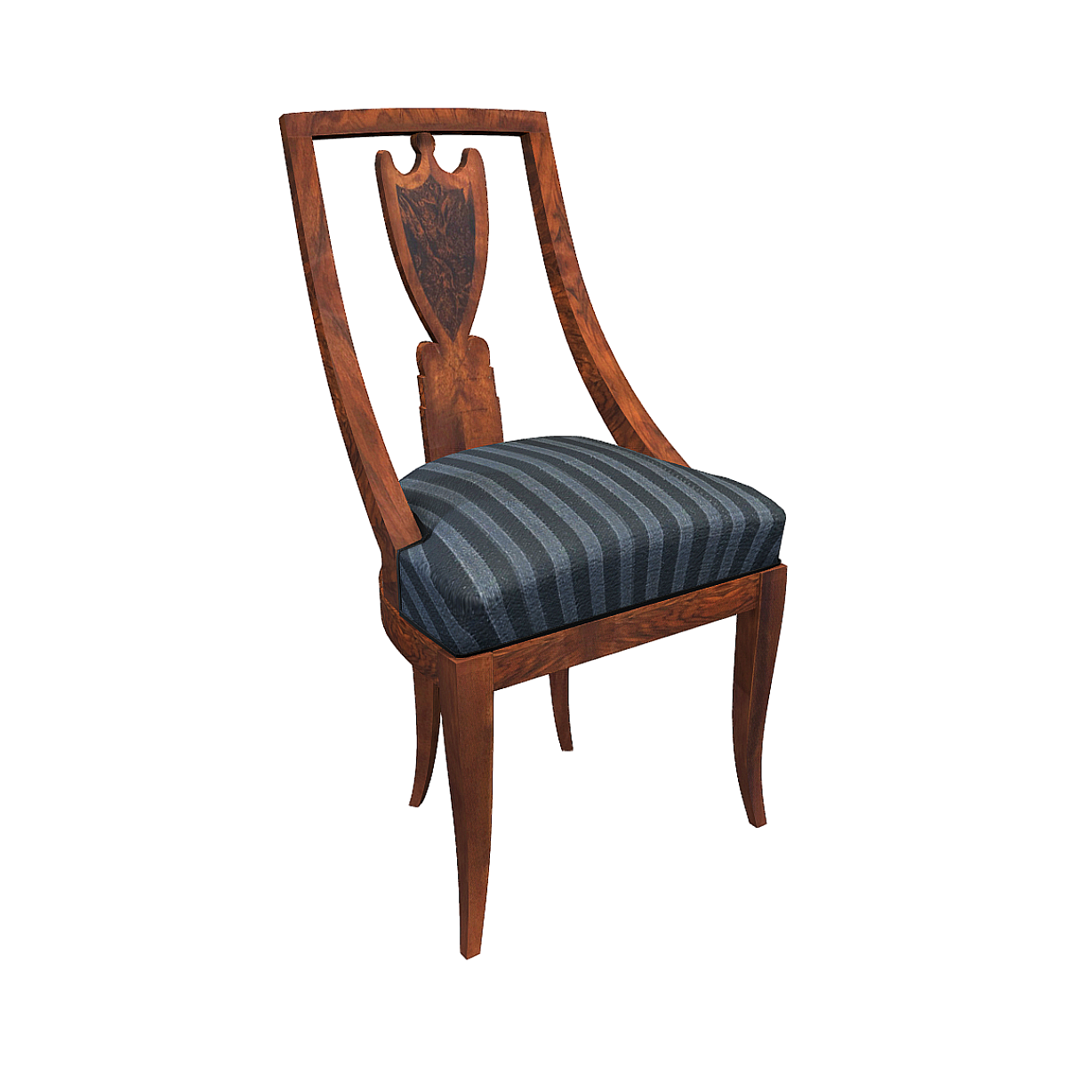 Seventeenth Century Dutch Walnut Cushion Chair