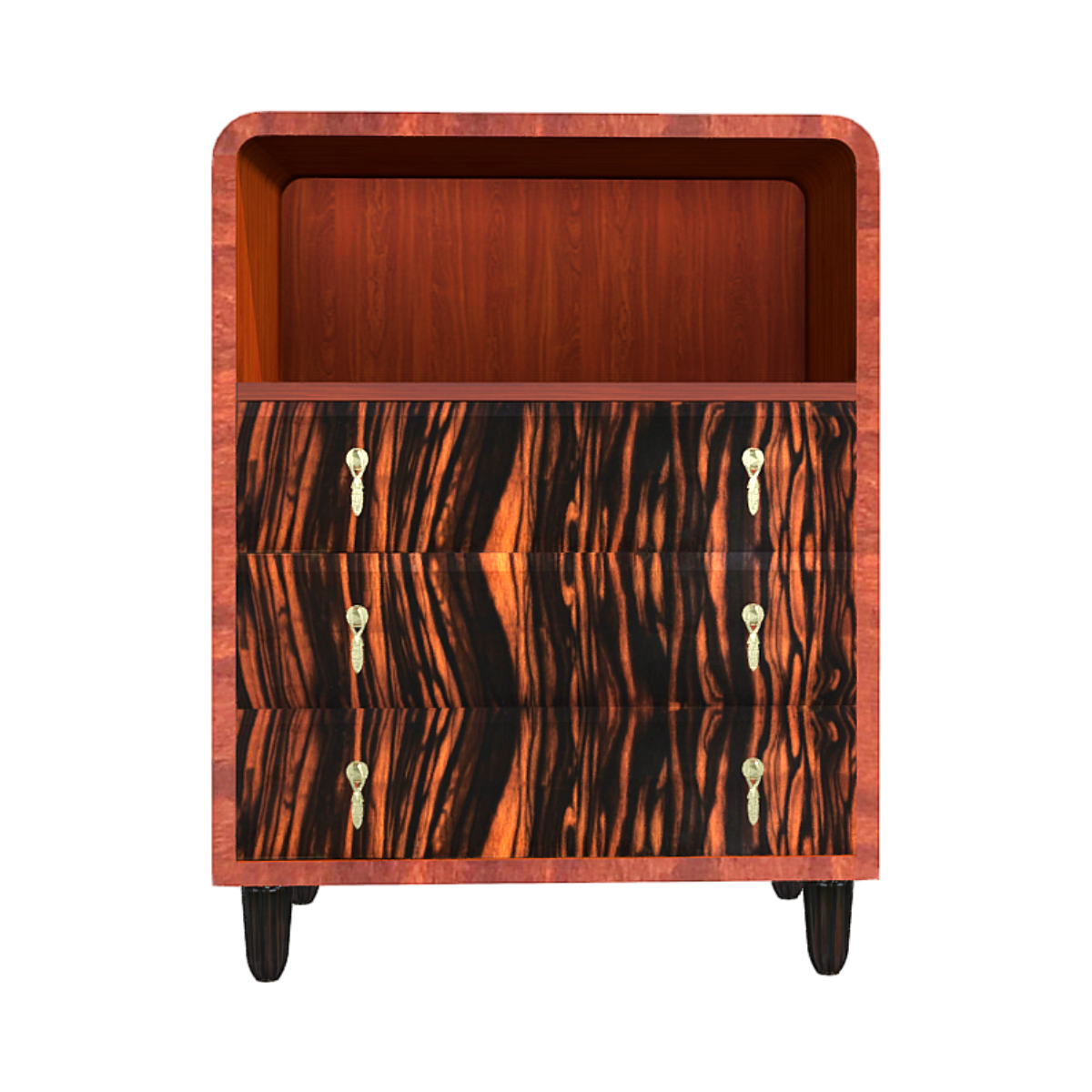 Twentieth Century Italian Mahogany Cabinet