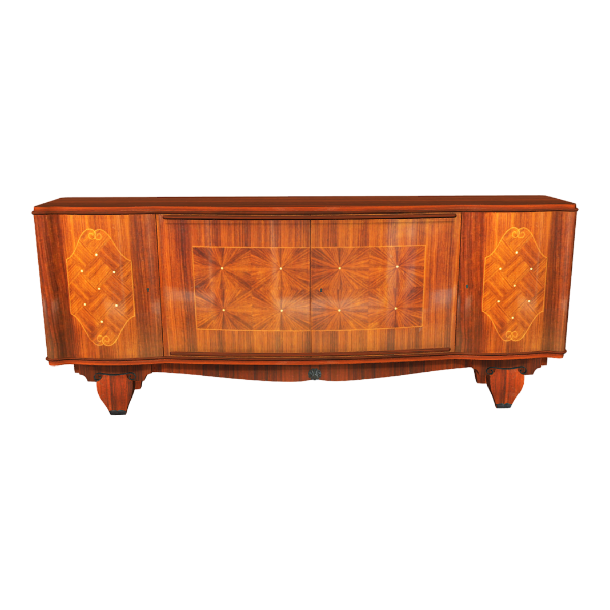 20th Century French Walnut Sideboard