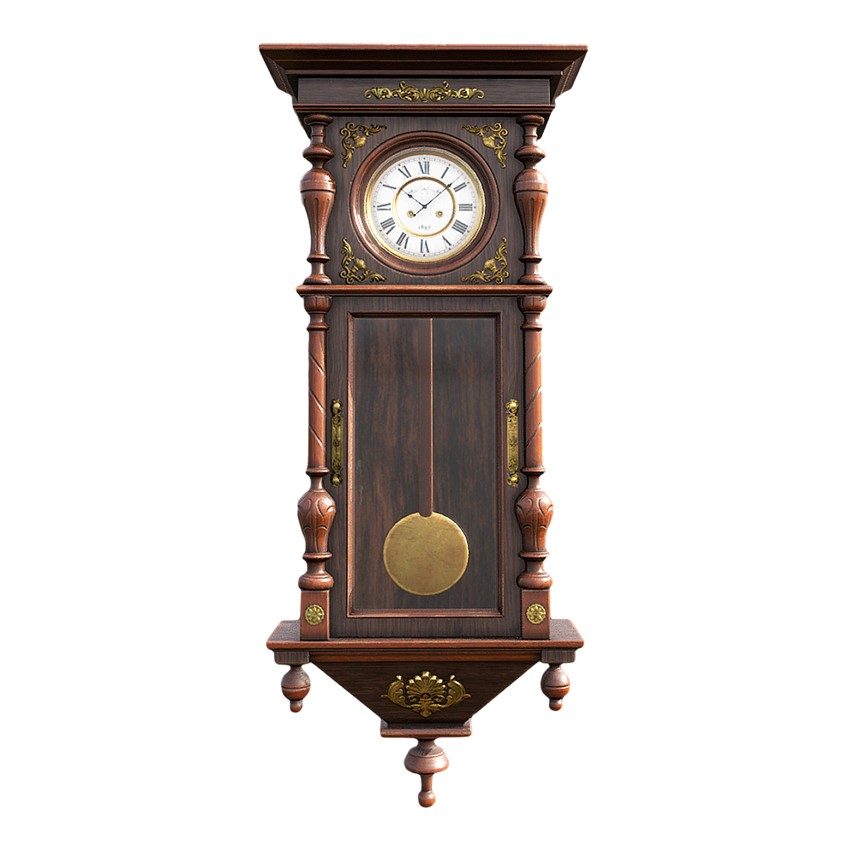 Eighteenth Century Classical Victorian Wind Clock