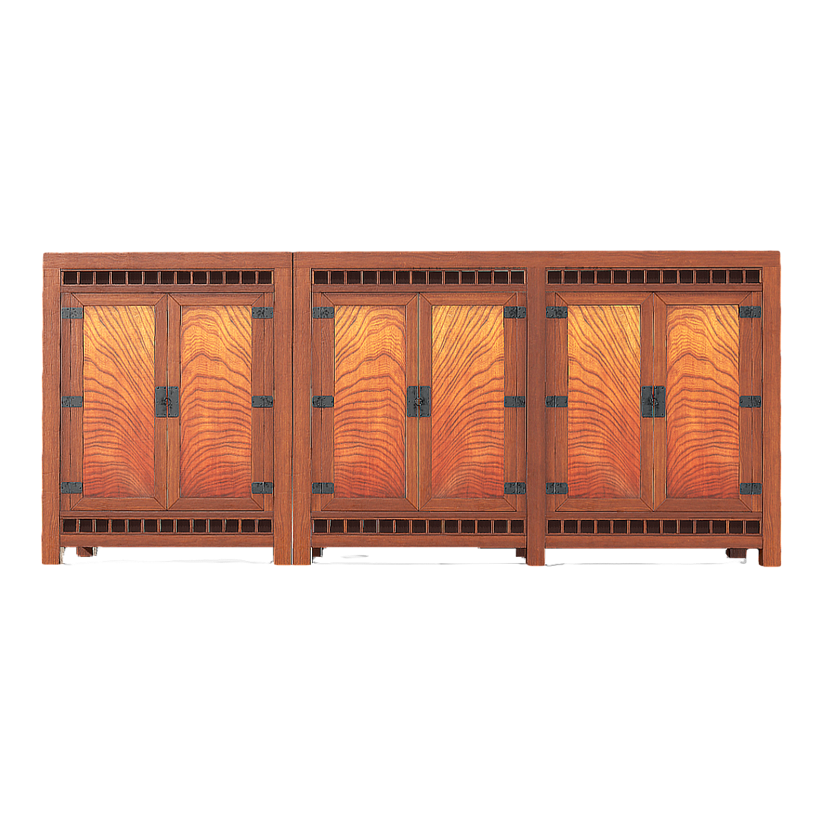 Chinese classical style large solid wood floor cabinet