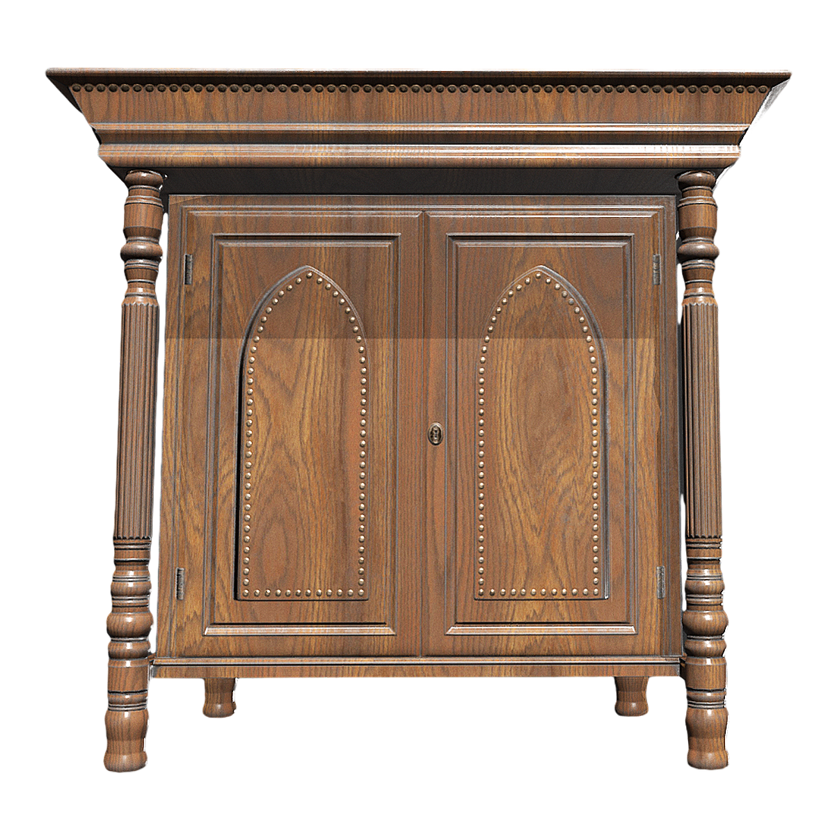 French Classical Oak Dresser