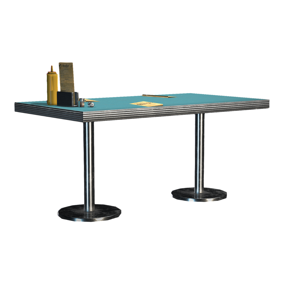 Modern Urban Style Restaurant Metal Coffee Table