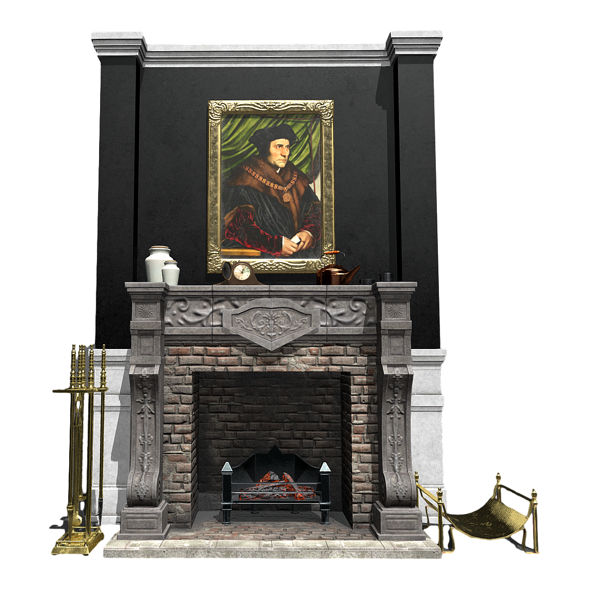 Eighteenth Century Retro Fireplace Kit