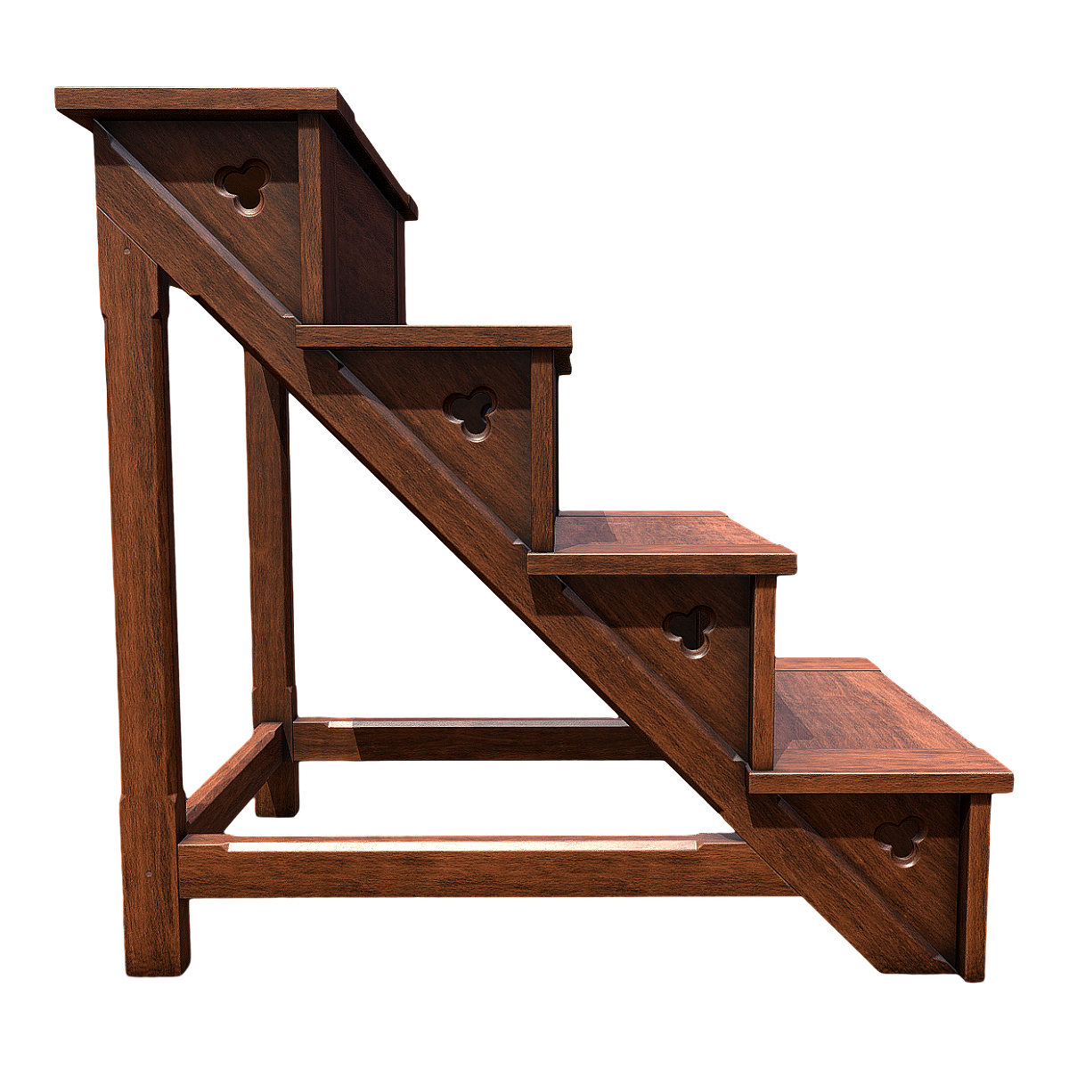 English Library Classical Cloud Fir Stairs