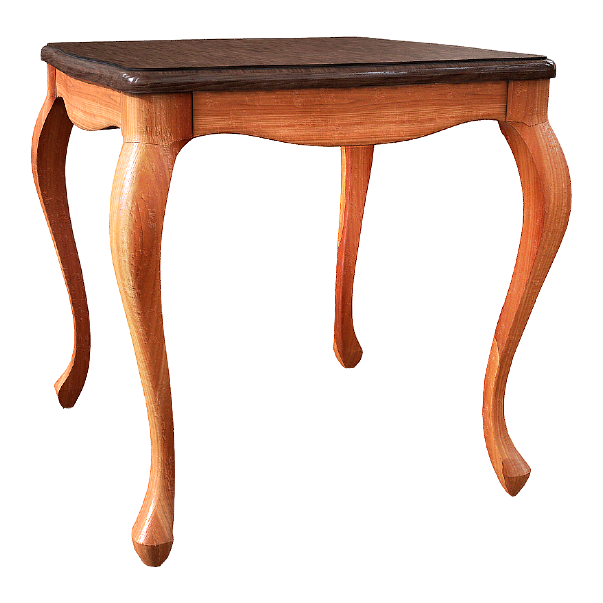 Seventeenth Century Italian Baroque Fir Mini Table