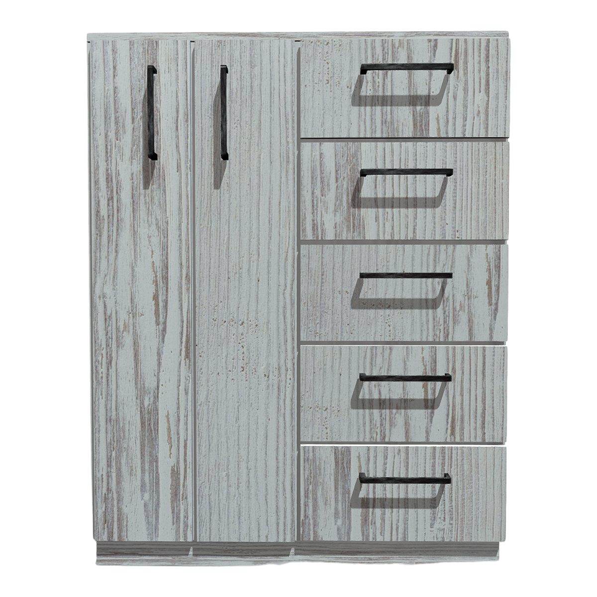 European-style Multi-function Solid Wood Drawer Cabinet for Bedroom