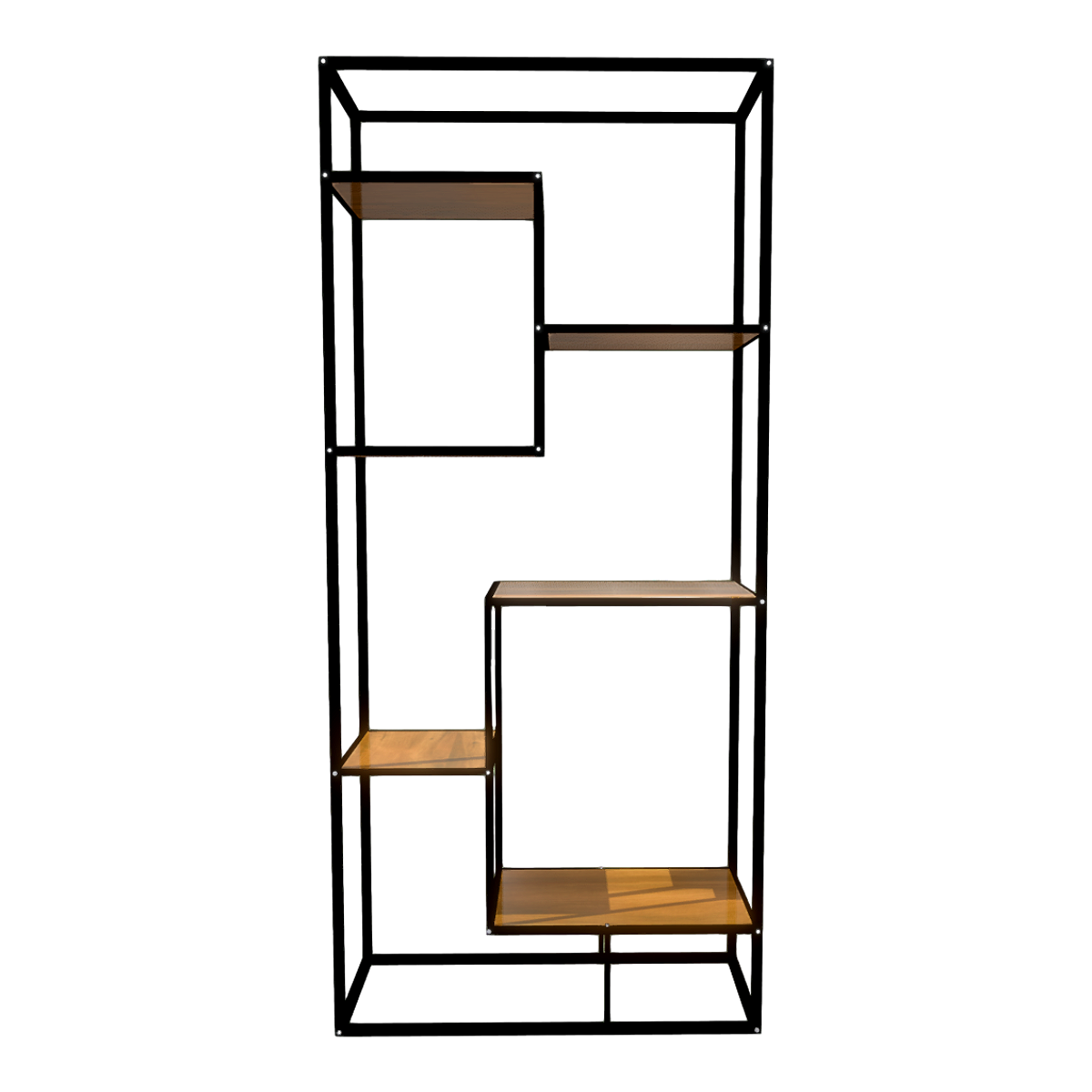 Western-style creative design metal frame storage display rack