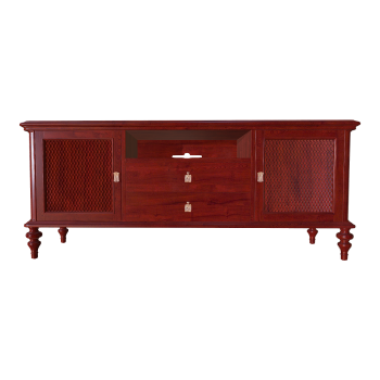 European style classic style mahogany TV cabinet