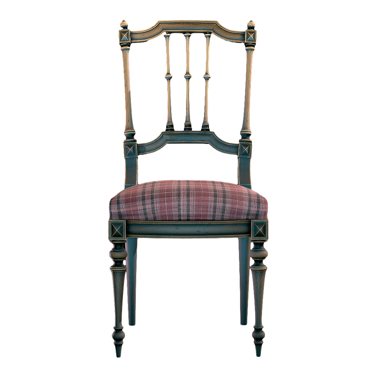 Vintage Byzantine Classical Cushion Chair