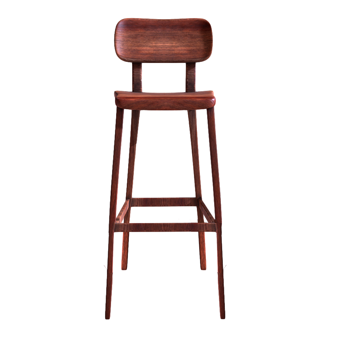 European-style Classic Wind Cloud Fir High Bar Chair