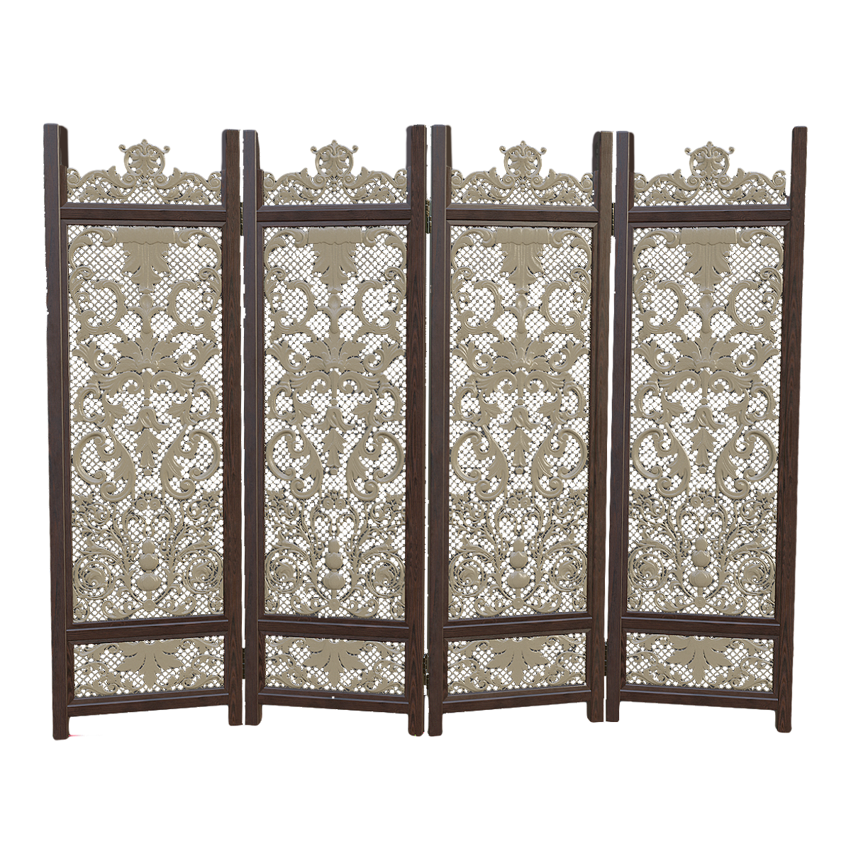 British Style Wooden Bedroom Mobile Screen