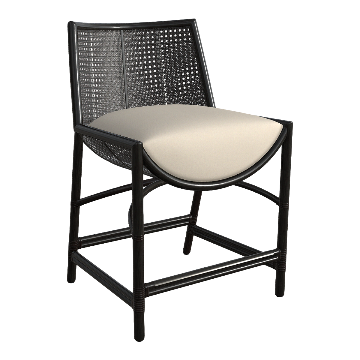 American Style Modern Cafe Counter Cushion Chair