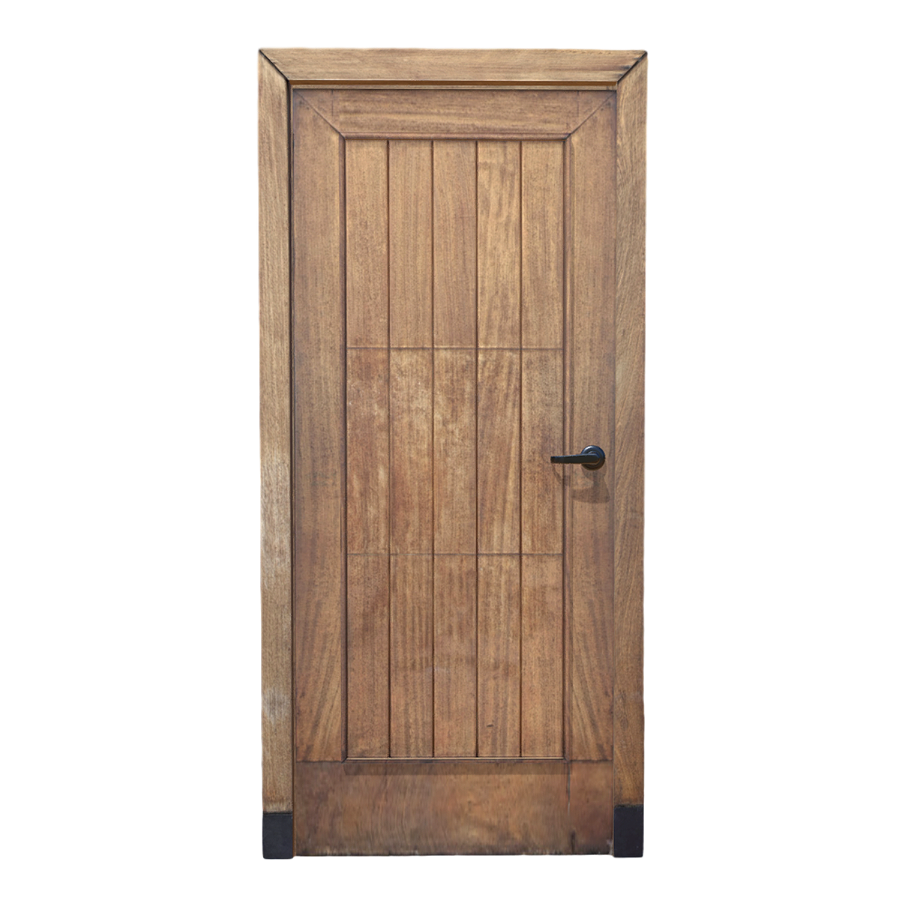 European-style rural wild style small warehouse oak wooden door