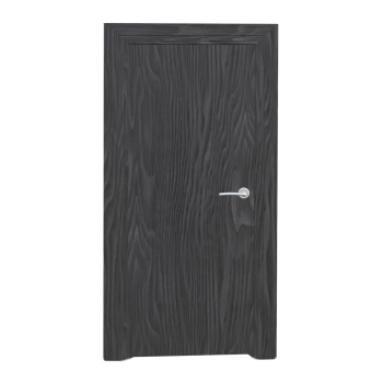 British Style Classic Ebony Solid Wood Door