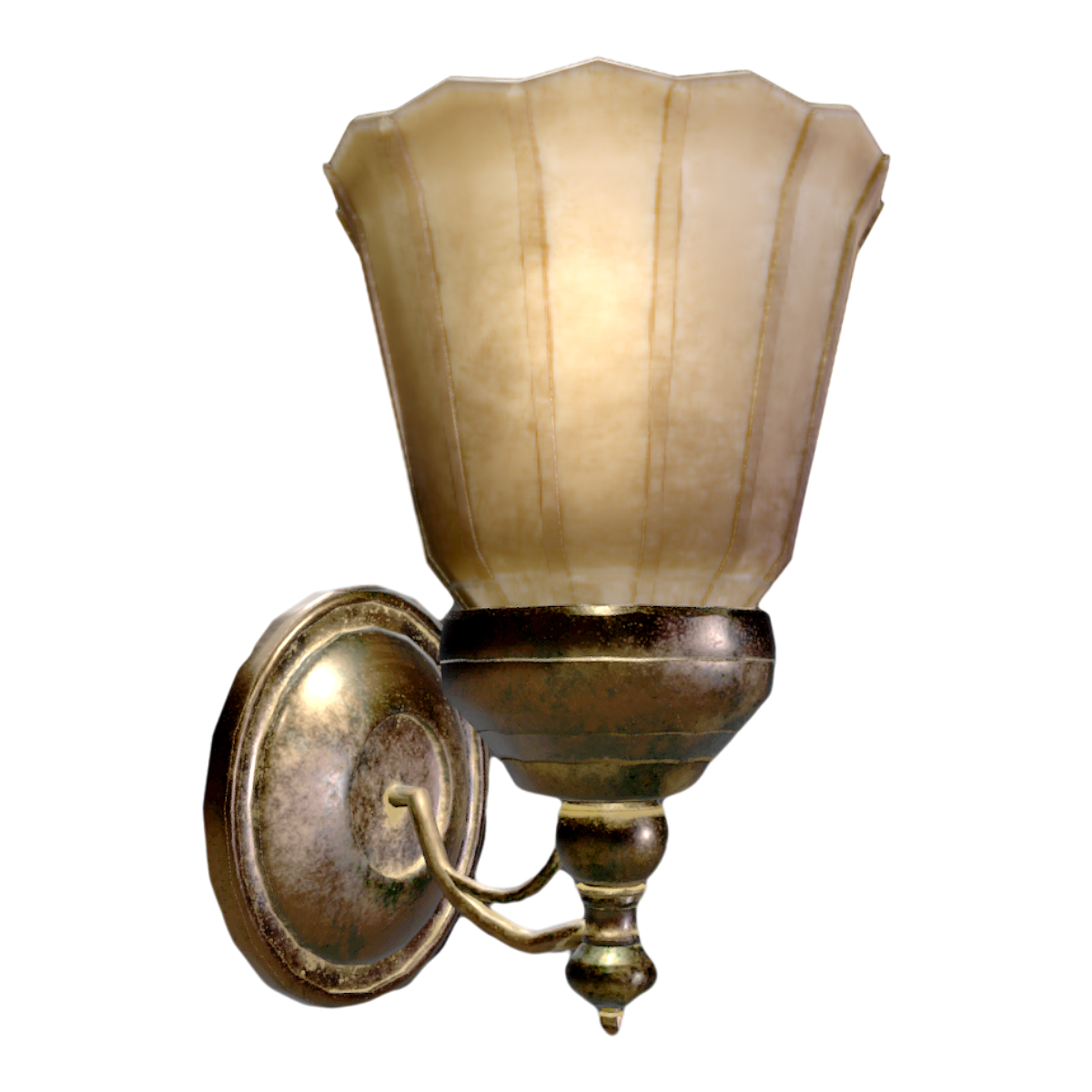 British style retro style old street wall lamp