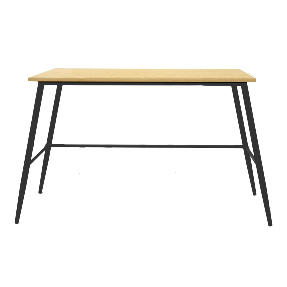 Nordic Minimalist Iron Birch Office Square Table
