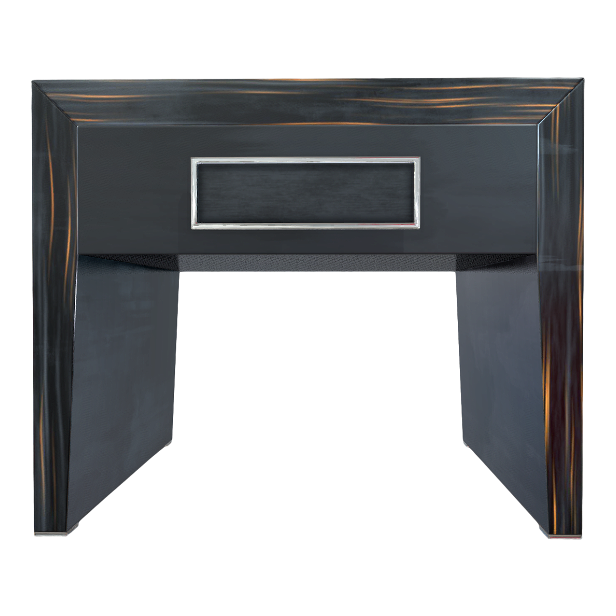 Nordic Style Modern Light Luxury Natural Wood Finish Drawer Bedside Table