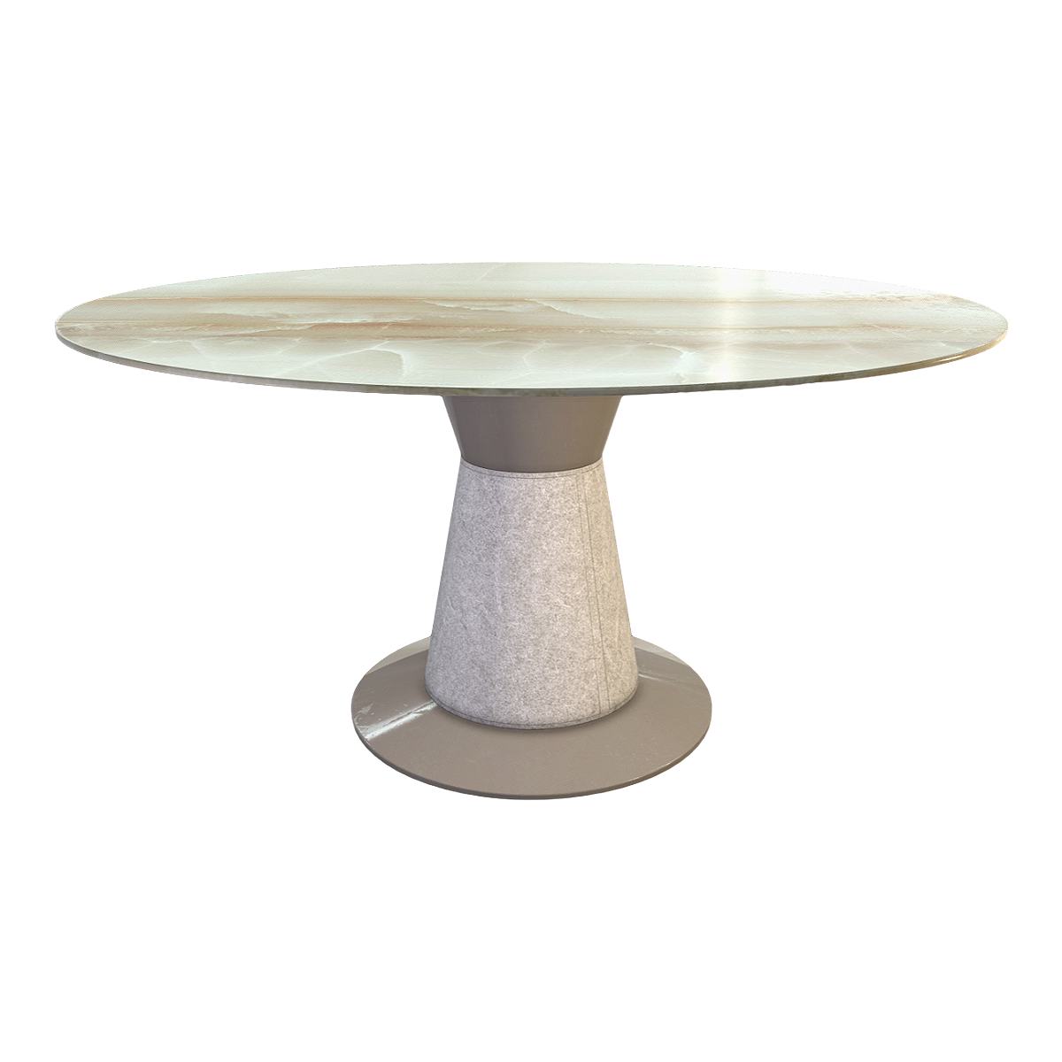 French Entry Luxury Garden Courtyard Decorative Dali Round Stone Table