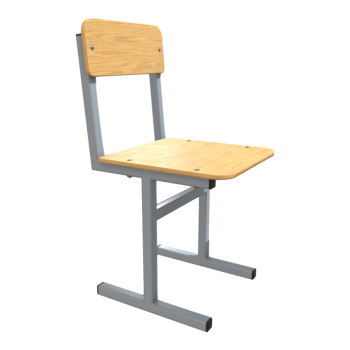 Nordic Style Modern Style Birch School Chair