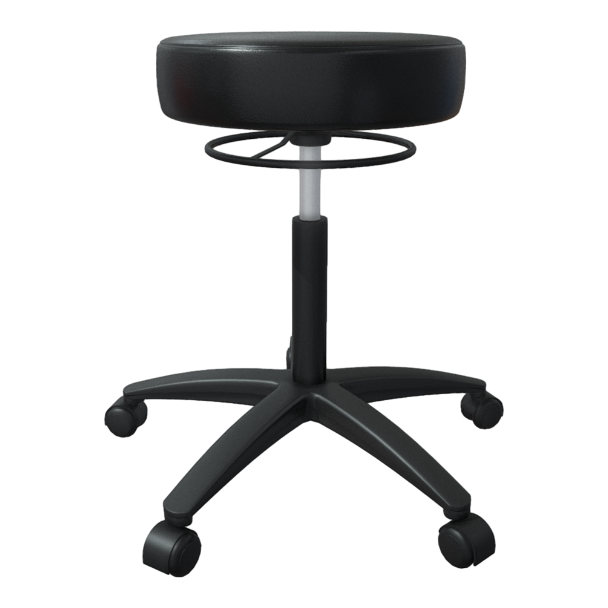 Nordic modern style leather lifting office stool