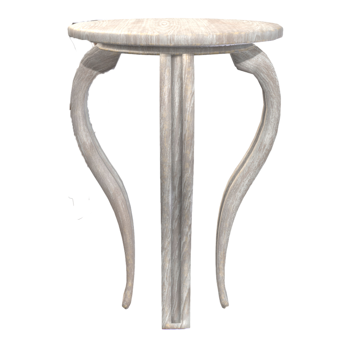 British-style Edward's Period Line Art Birch Side Table