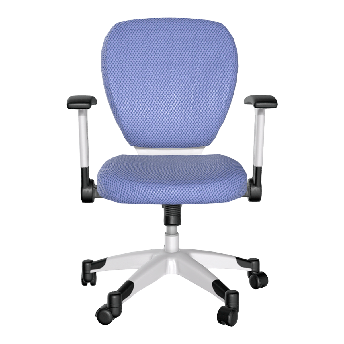 Nordic modern style blue mesh fabric office rotating chair