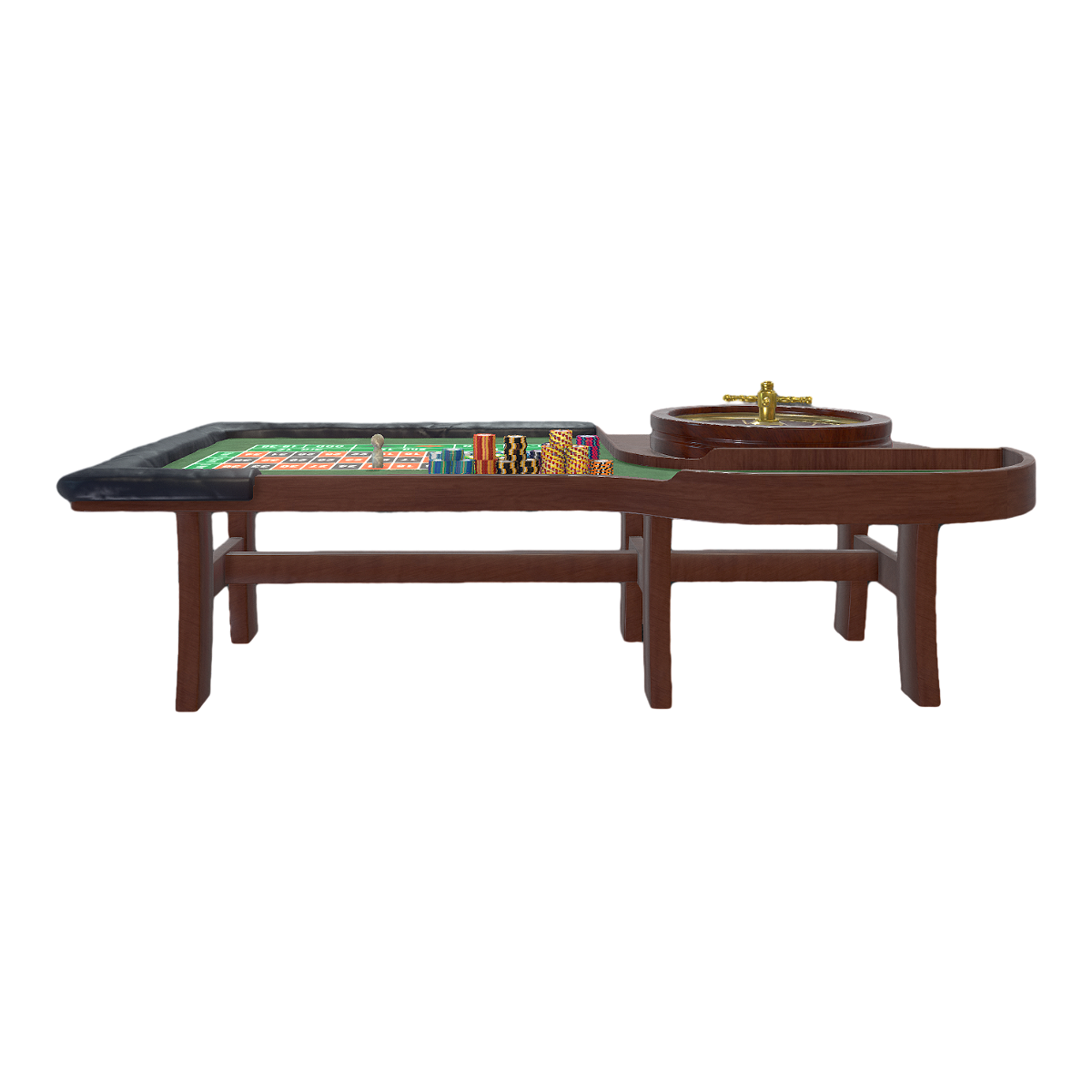 British Underground Club Roulette Poker Table