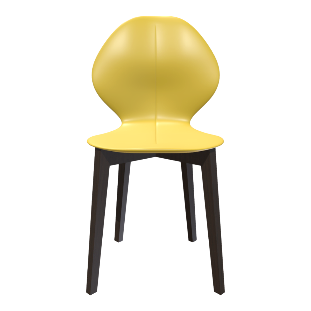 French Creative Design Leisure Backrest Green Leaf Chair