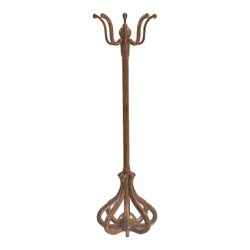 British Edwardian Walnut Coat Rack