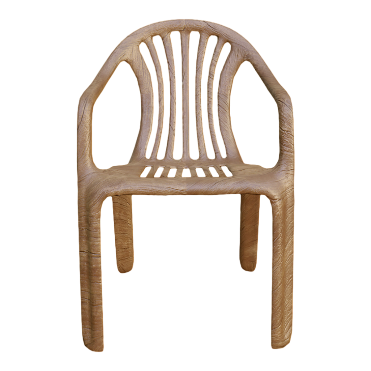 East Asian Minimalist Classic Armrest Leisure Chair